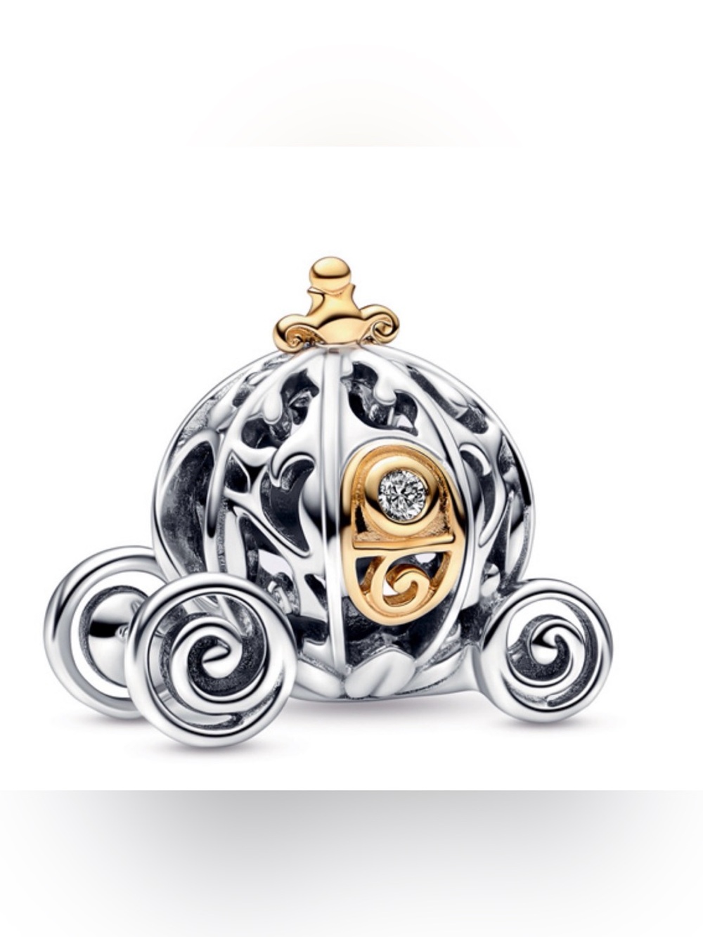 Pandora Disney 100th Anniversary Cinderella's Enchanted Carriage Charm